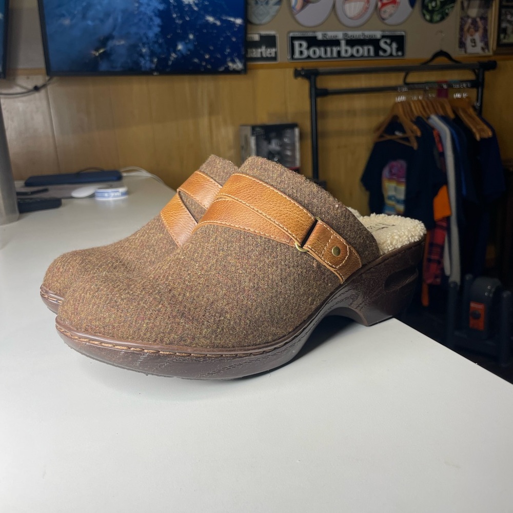 b.o.c. Mae Wool Comfort Clog size 10M new